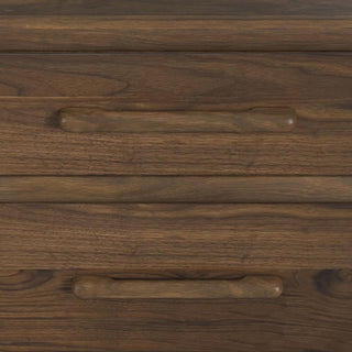 Brisbane - Nightstand With USBC And LED - Brown