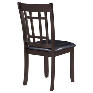 Lattice Back Side Chairs (Set of 2)