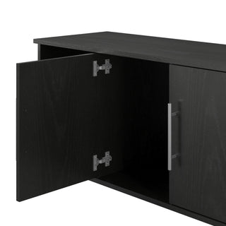 Systembuild Evolution Camberly - Shoe Storage Bench - Black Brown