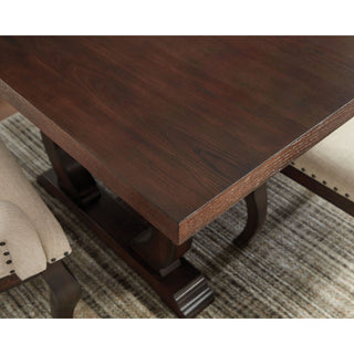 Fremont - Trestle Rectangular Dining Table With Removable Leaf