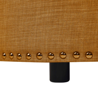 Tufted Storage Ottoman With Upholstery