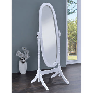 Dunne - Cheval Mirror With Oval Frame