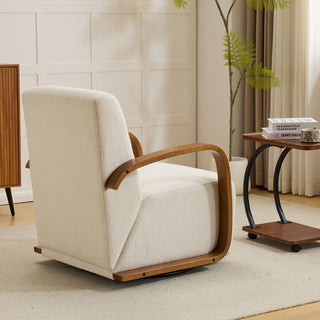 360° Swivel Accent Chair - Beige