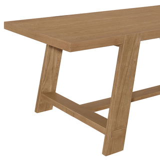 Gavilon - Rectangular Trestle Base Dining Table - Brown