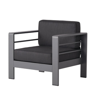Cape Coral - Club Chair - Dark Gray
