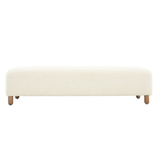 Comfortable Ottoman - White