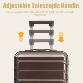 Hard Shell Travel Luggage With Scratch Resistant Surface