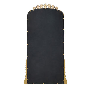 Lavish - Full Length Mirror, AntiqueMetal Floor Mirror For Living Room, Bedroom - Gold