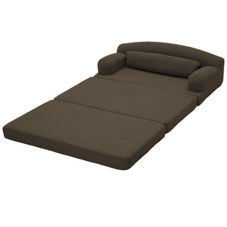 2 Seater Sofa Bed, Compact Foldable Floor Couch