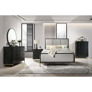 Benson - Round Dresser Mirror