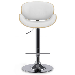 Marana - Handcrafted Bentwood Adjustable Swivel Bar Stool