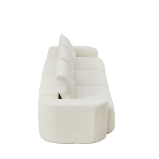 3 Seater With Thickened Armrests Sofa For Living Room