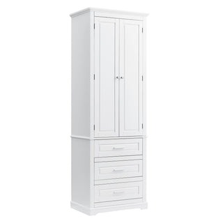 Storage Cabinet With 3 Drawers For Bathroom