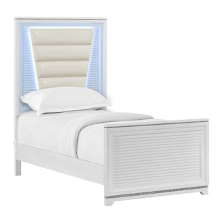 Denmark - Upholstered Bed With LED