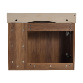 Wall Mounted Bathroom Vanity With Sink & Soft Close Door