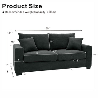2 Seater Sofa For Living Room