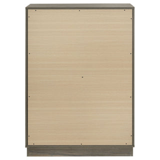 Edmondson - 4 Drawer Chest - Natural / Gray