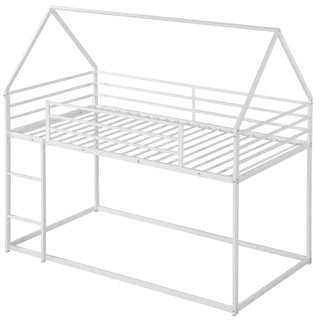 House Bunk Bed With Built In Ladder