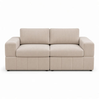 Oversized Modular Loveseat Set