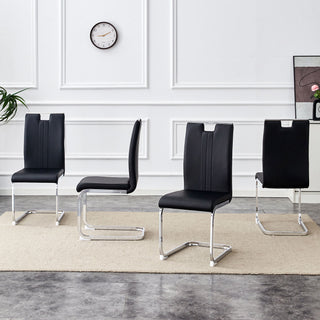Bow Shaped Chairs, Ergonomic Design, Non Slip Base