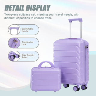 Spinner Luggage Set & Combination Lock