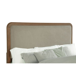 Eastern King Panel Bed - Walnut