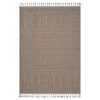 Guros - 4' X 6' Traditional Indoor / Outdoor Area Rug - Natural