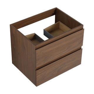 Wall Mounted Bathroom Vanity With Sink, 2 Soft Close Drawers