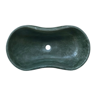 Bathroom Vessel Sink With Wavy Design