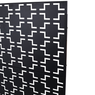 Outdoor & Indoor Metal Privacy Freestanding Decorative Screen