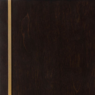 2 Drawer Nightstand With Trim And USB Charging - Brown