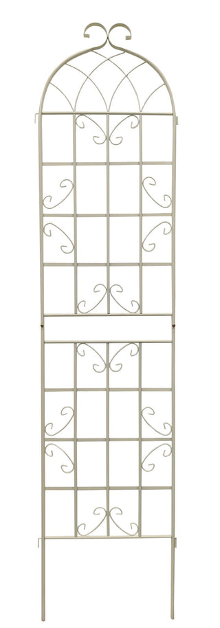 Metal Garden Rustproof Trellis For Climbing Plants Outdoor Flower Support