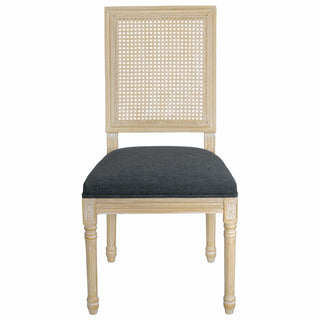 Dining Chairs With Square Back (Set of 2)