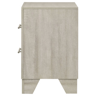 Strout - 2 Drawer Nightstand - Cream