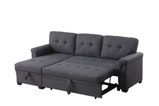 Lucca - Reversible Sleeper Sectional Sofa With Storage Chaise