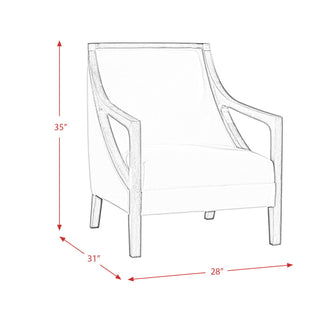 Hopkins - Chair With Brown Arm