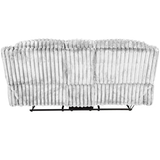 Contemporary Motion Loveseat With Console Storage