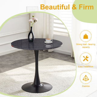 Ergonomic Round Dining Table For Kitchen