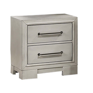 Bed Set With Storage Drawers, Open Shelves, And Built In LED Lighting