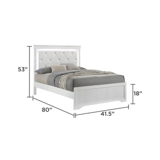Blaze - Modern Bed With LED Headboard