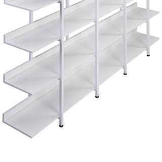 Vintage Industrial 5 Tier Open Bookcase