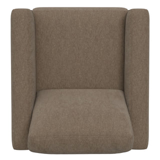 Accent Chair With Track Arm Design
