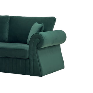 3 Seater Sofa With Pocket Coils And Foam Cushion, Removable Seat