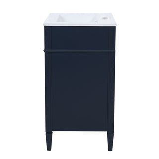 Bathroom Vanity With Top Sink, Storage Cabinet With 2 Drawers And Tip-Out Drawer