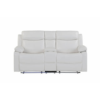 Blanche - Reclining Set With LED Lights, Speaker