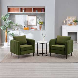 Accent Chair With Pillow For Living Room