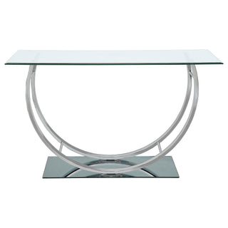Garrett - Console Table - Chrome