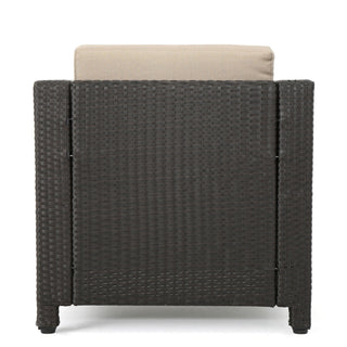 Stylish Outdoor Club Chair With Weather Resistant Cushions