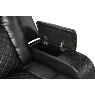 Benz - LED & Power Recliner With Adjustable Headrests And Ambient LED Lighting