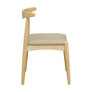 Dining Chairs With Ergonomic Backrest (Set of 2)